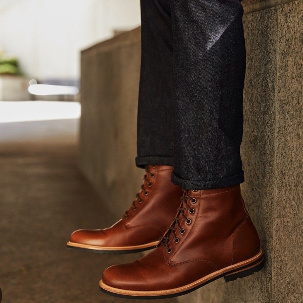 Nisolo Andres Men’s Lace Up All Weather Boot